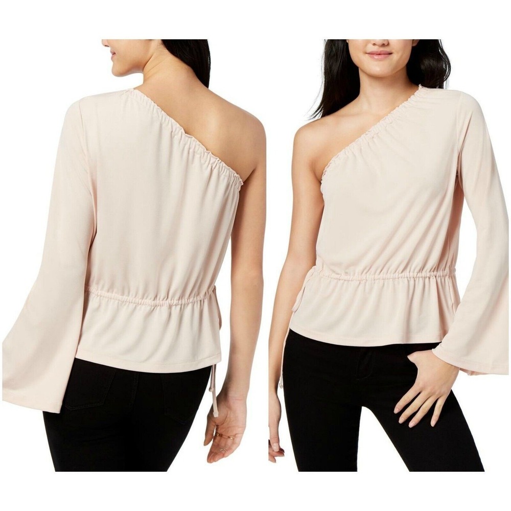 RACHEL ROY SEXY ONE SHOULDER CASUAL BLOUSE TOP Medium NWT $69 26125